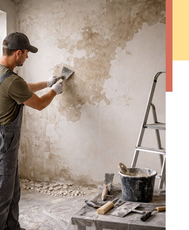 Снятие старой шпаклевки в Иркутске от 1928 руб. — быстро и недорого | ОТДЕЛОЧНИК-Ркт