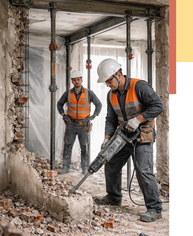 Снос несущих стен в Иркутске от 10679 руб. — демонтаж несущей стены под ключ | ОТДЕЛОЧНИК-Ркт