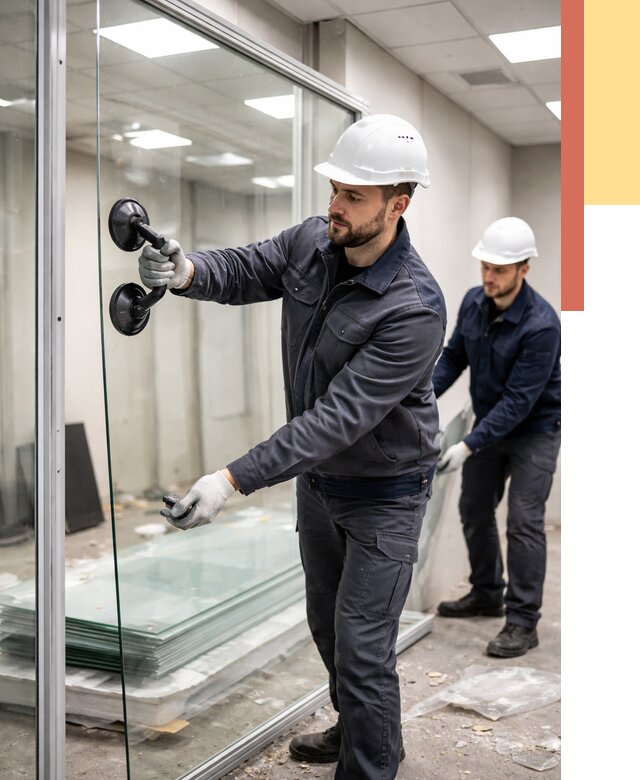 Демонтаж стеклянных перегородок в Иркутске от 3334 руб. — быстро и недорого | ОТДЕЛОЧНИК-Ркт