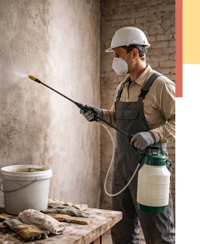 Антисептическая обработка стен в Иркутске от 1250 руб. — быстро и недорого | ОТДЕЛОЧНИК-Ркт