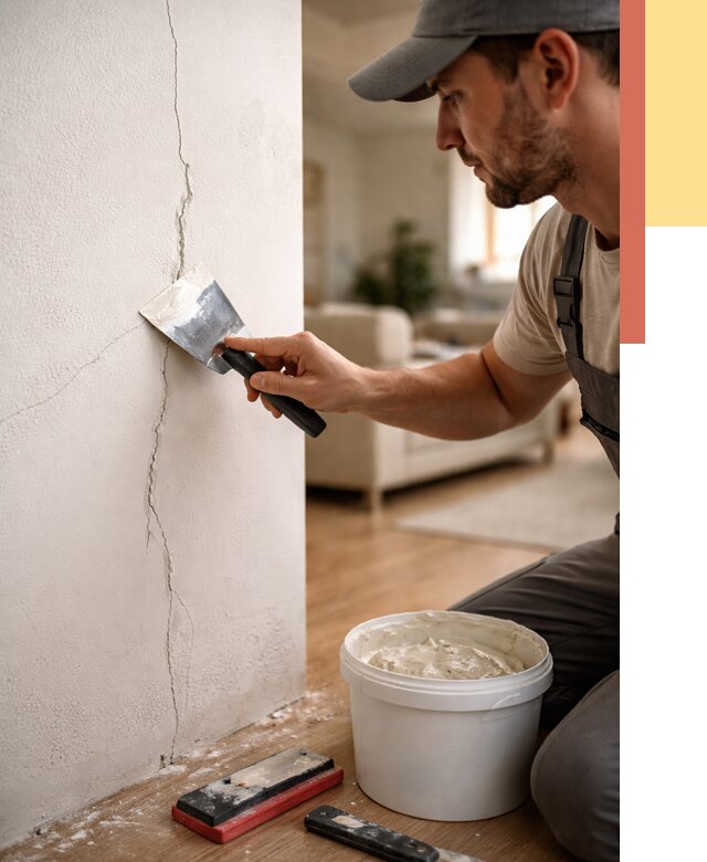 Заделка трещин и сколов в Иркутске от 2553 руб. — быстро и недорого | ОТДЕЛОЧНИК-Ркт