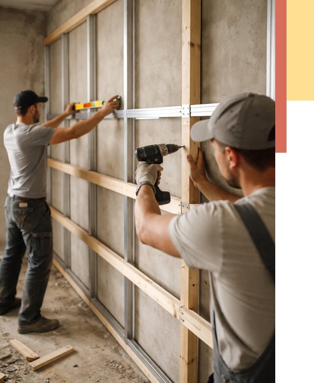 Устройство обрешетки под панели в Иркутске от 2188 руб. — монтаж под ключ | ОТДЕЛОЧНИК-Ркт