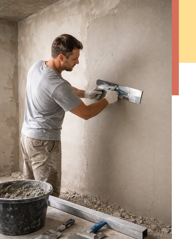 Штукатурка стен без маяков в Иркутске от 7502 руб/м2 — услуги и цена | ОТДЕЛОЧНИК-Ркт