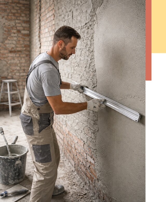 Штукатурка кирпичных стен в Иркутске от 4689 руб/м2 — быстро и недорого | ОТДЕЛОЧНИК-Ркт