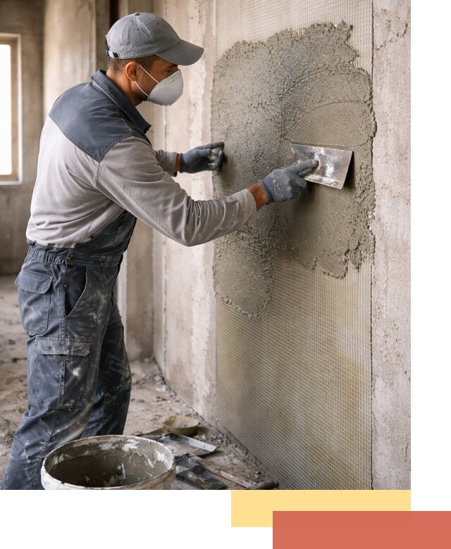 Штукатурка стен по сетке в Иркутске под ключ качественно и быстро