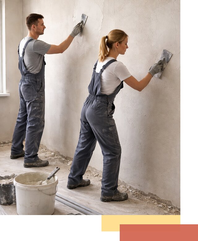 Штукатурка стен под обои в Иркутске профессионально и быстро