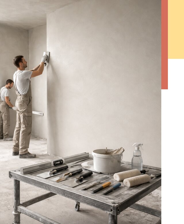 Штукатурка стен под покраску в Иркутске от 4689 руб./м² — качественно и недорого | ОТДЕЛОЧНИК-Ркт