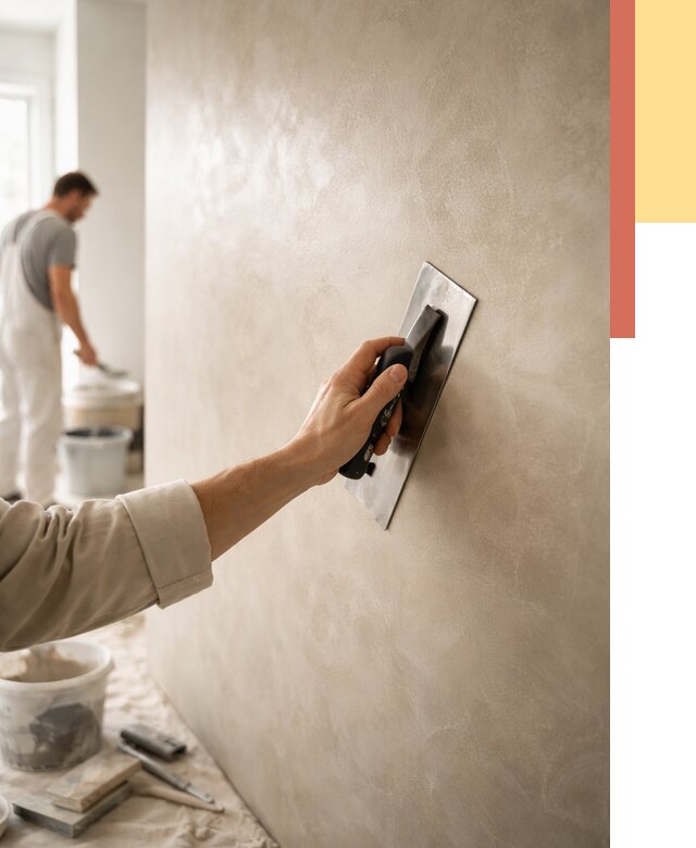 Венецианская штукатурка в Иркутске от 3647 руб/м² — нанесение стен под ключ | ОТДЕЛОЧНИК-Ркт