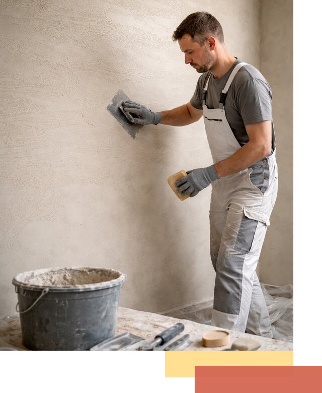 Декоративная штукатурка травертин в Иркутске для стен и потолков