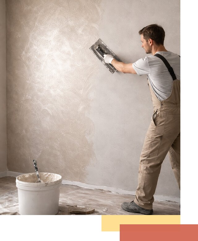 Декоративная штукатурка «Мокрый шелк» под ключ в Иркутске