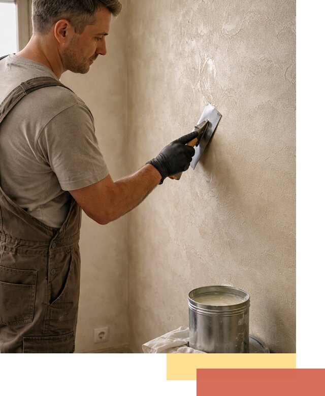 Нанесение воска на штукатурку в Иркутске для защиты и блеска