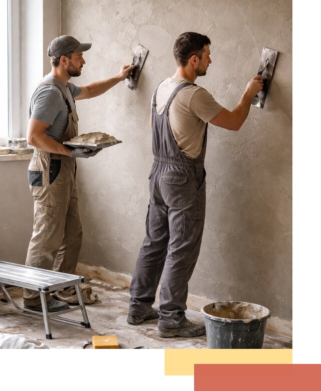 Ремонт декоративной штукатурки и восстановление фактуры в Иркутске