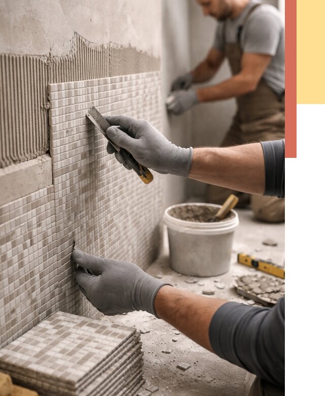 Облицовка стен мозаикой в Иркутске от 3334 руб/м2 — укладка мозаики на стены | ОТДЕЛОЧНИК-Ркт