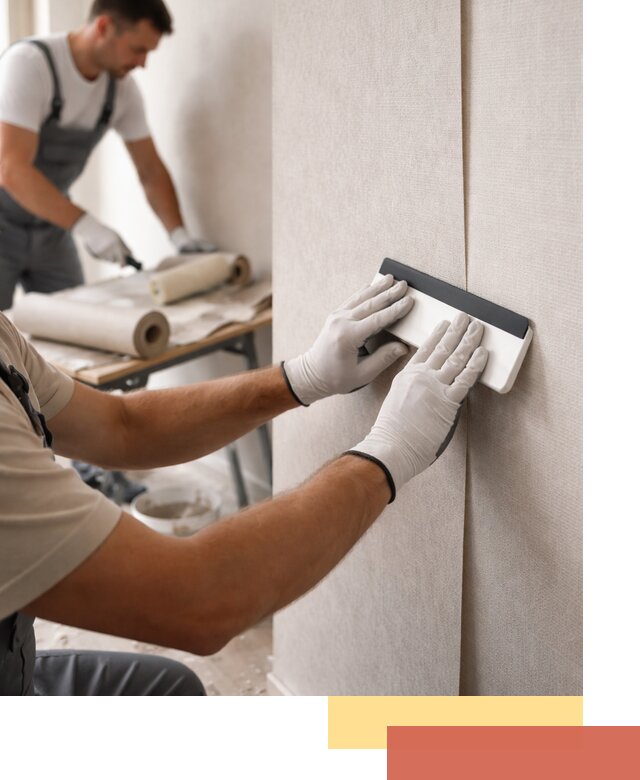 Поклейка обоев под покраску в Иркутске профессионально и быстро