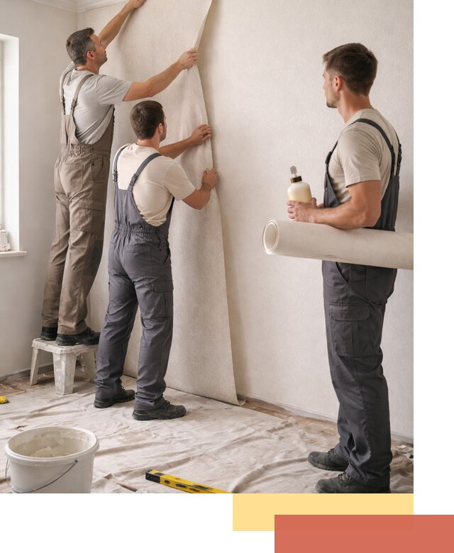 Оклейка стен обоями в Иркутске — качественно и профессионально