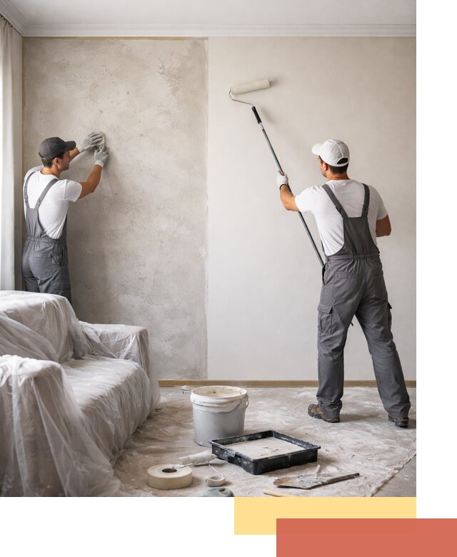 Покраска стен антивандальной краской в Иркутске