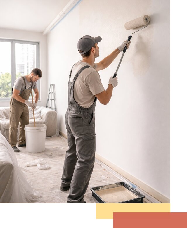 Покраска стен в офисе в Иркутске — быстрый и качественный ремонт