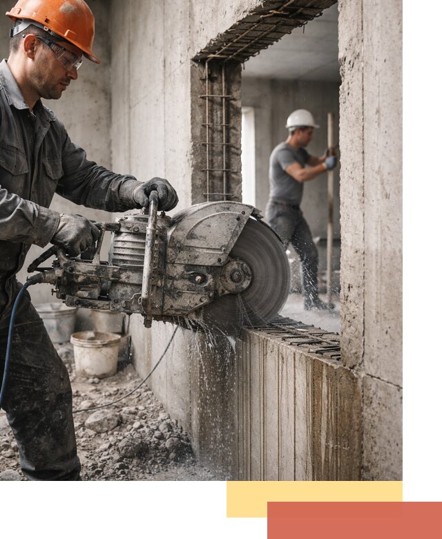 Алмазная резка проемов в Иркутске быстро и точно