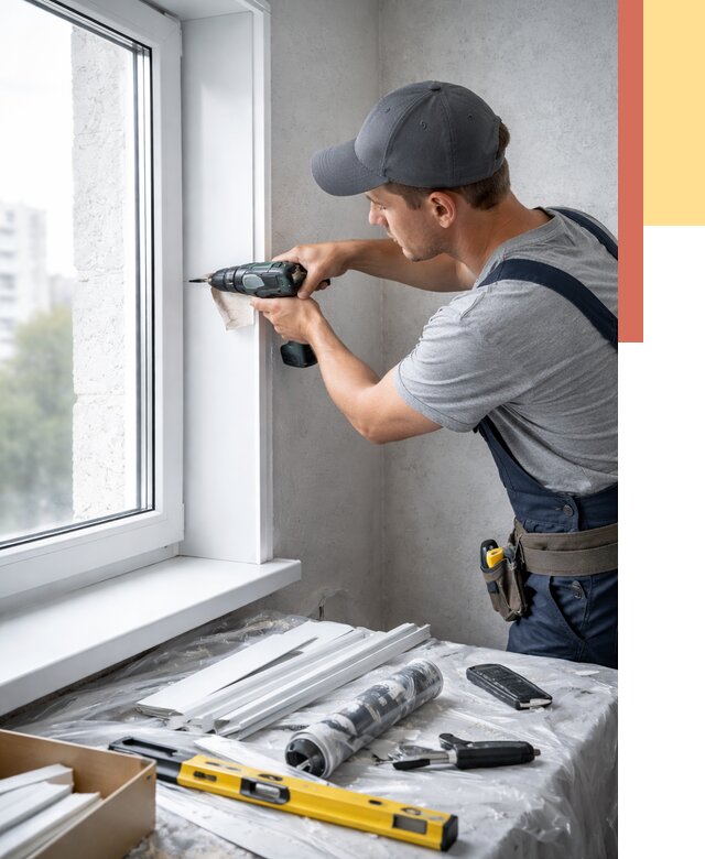 Установка пластиковых откосов в Иркутске от 2344 руб. | ОТДЕЛОЧНИК-Ркт монтаж, быстро и недорого