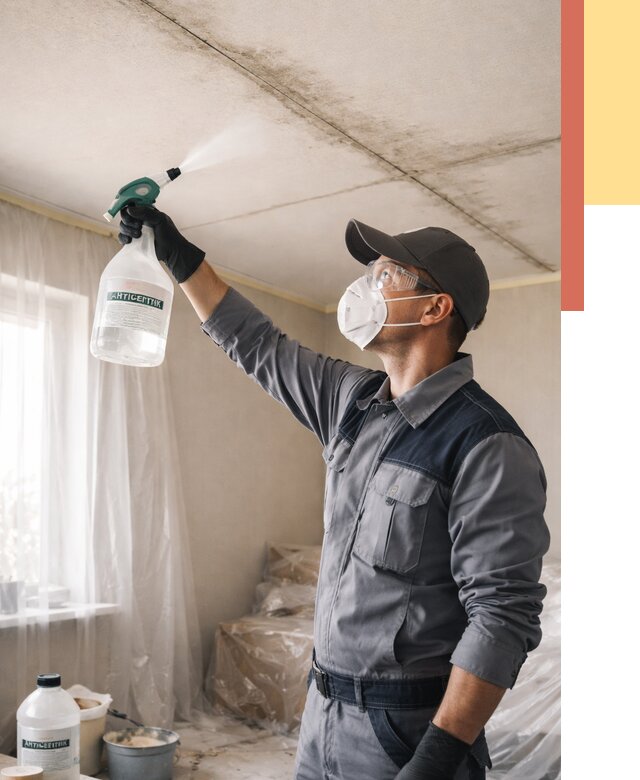 Антисептическая обработка потолка в Иркутске от 2605 руб. | ОТДЕЛОЧНИК-Ркт