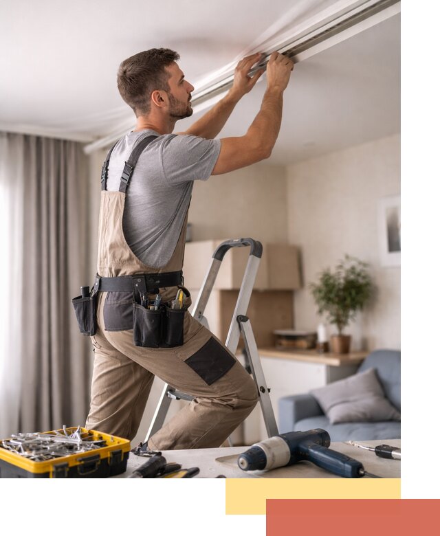 Ремонт натяжных потолков в Иркутске — качественно и оперативно