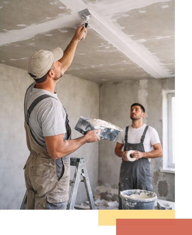 Обработка швов потолка ГКЛ в Иркутске: качественная заделка и шпатлевка