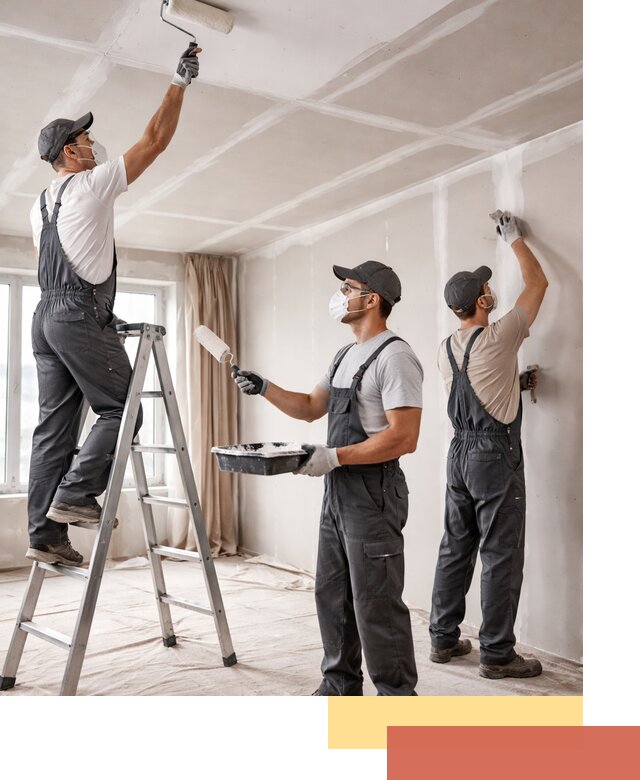 Покраска потолка из гипсокартона в Иркутске качественно и недорого