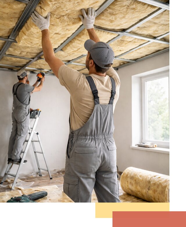 Утепление потолка под ключ в Иркутске качественно и быстро