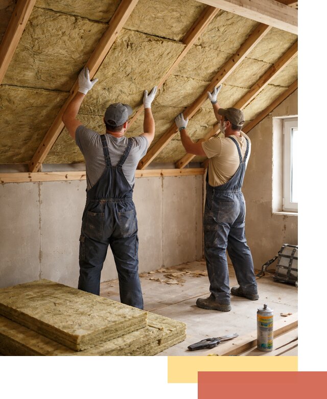 Утепление потолка минеральной ватой в Иркутске